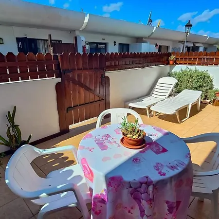 Sweet Flat With Private Patio Dunasol Apartment Corralejo